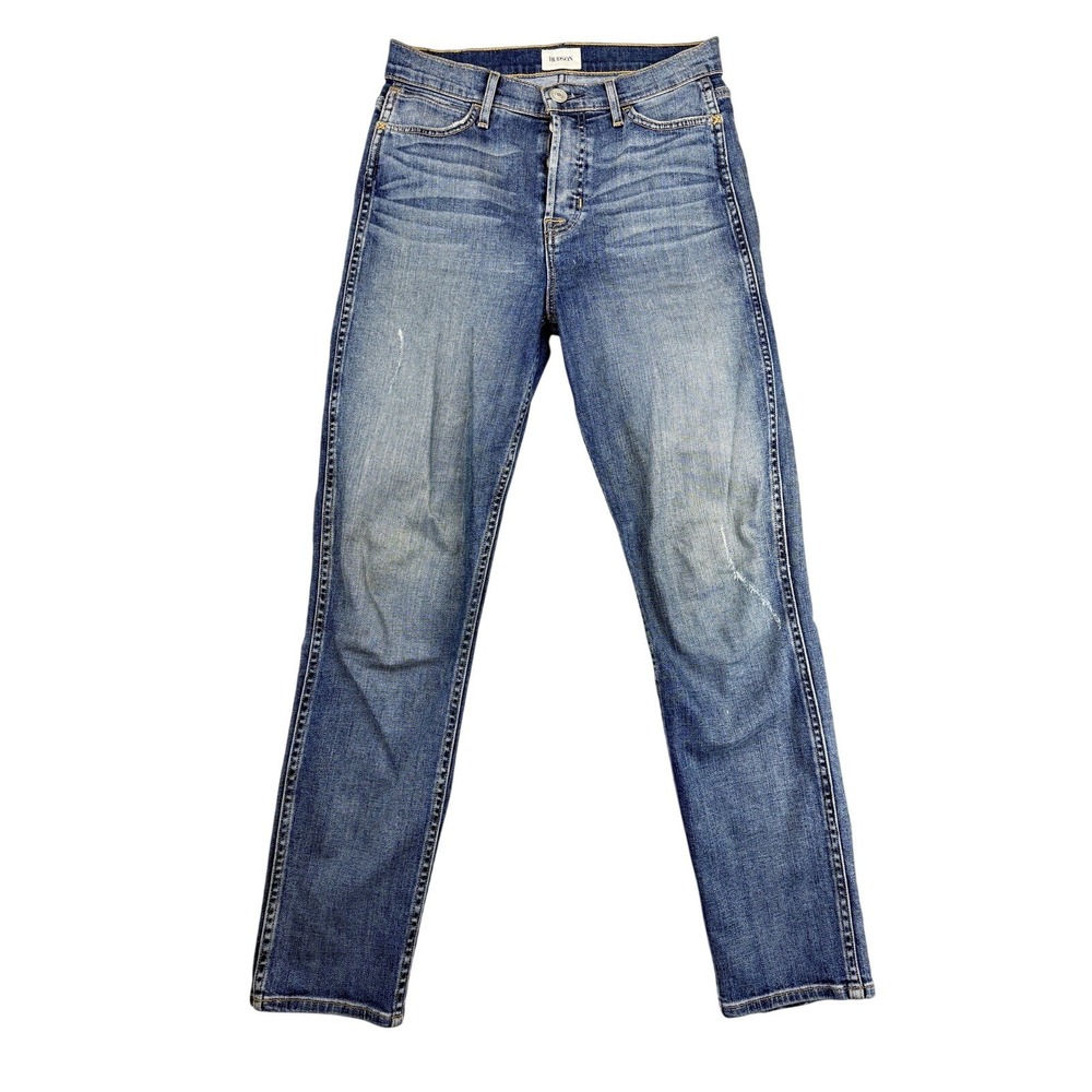 Hudson Jeans Women's Vintage Holly High-Rise Crop Skinny Jeans Button Fly 26 Y2K
